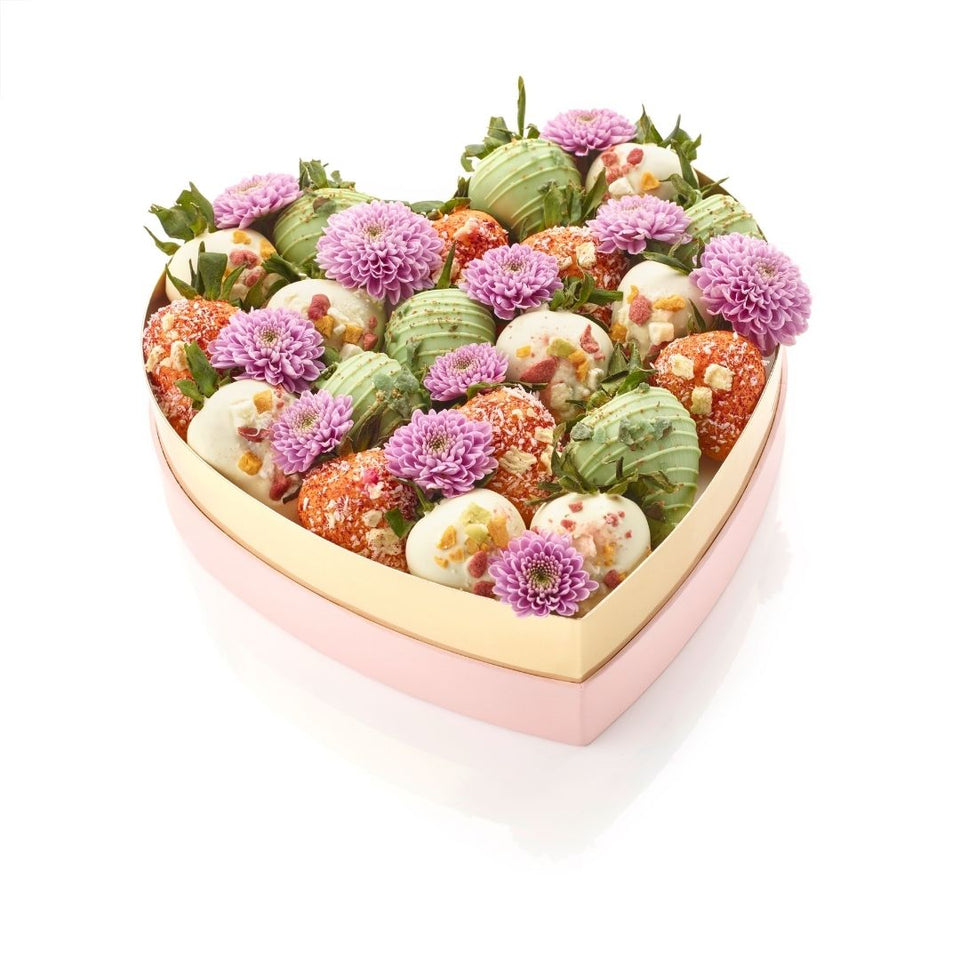 Herz Dessertbox Frühlingsgefühle